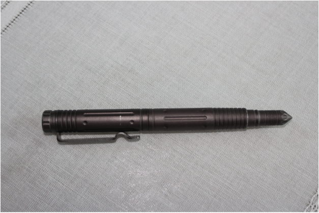 In fact, below, are a few pictures of the tactical pen I personally ...